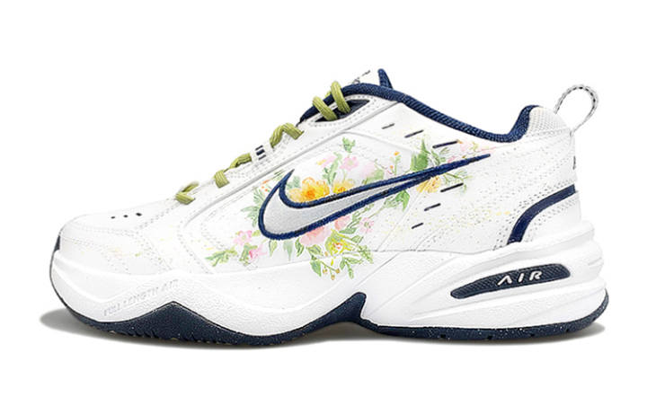 Nike Nike Air Monarch 4 Low top Chunky Sneakers Unisex White Green