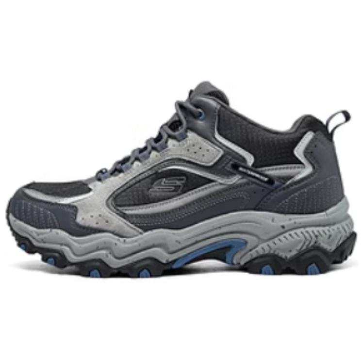 Skechers Rebound And Wear resistant Mid top Casual Shoes Men's Gray