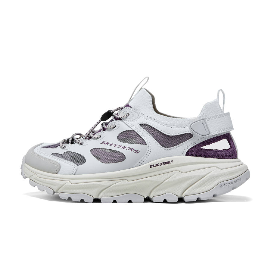Skechers OUTDOOR Slip Resistant, Abrasion Resistant, Rebound River Trekking Shoes Women's Gray Purple
