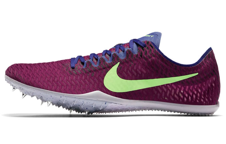 Nike Nike Zoom Mamba 5 Fabric Cushioning Slip Resistant Low top Training Shoes Unisex Purple Green