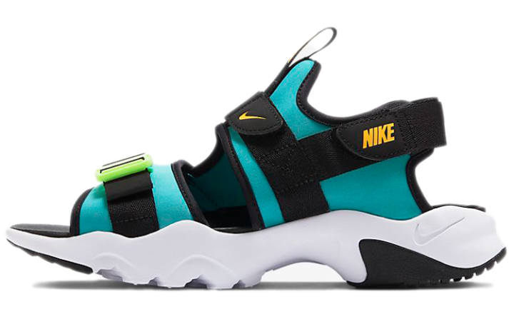 Nike Nike Canyon Black Blue White Sandals 'Oracle Aqua Laser Orange Black'