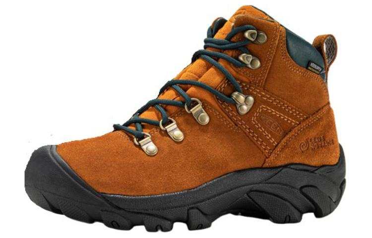 Keen LEAVE NO TRACE x Keen Pyrenees Outdoor Slip Resistant Abrasion Resistant High top Mountaineering Hiking Shoes Women's