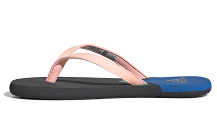 Adidas Adidas Eezay Flip Flop Slipper 'Black Pink Blue' Women's