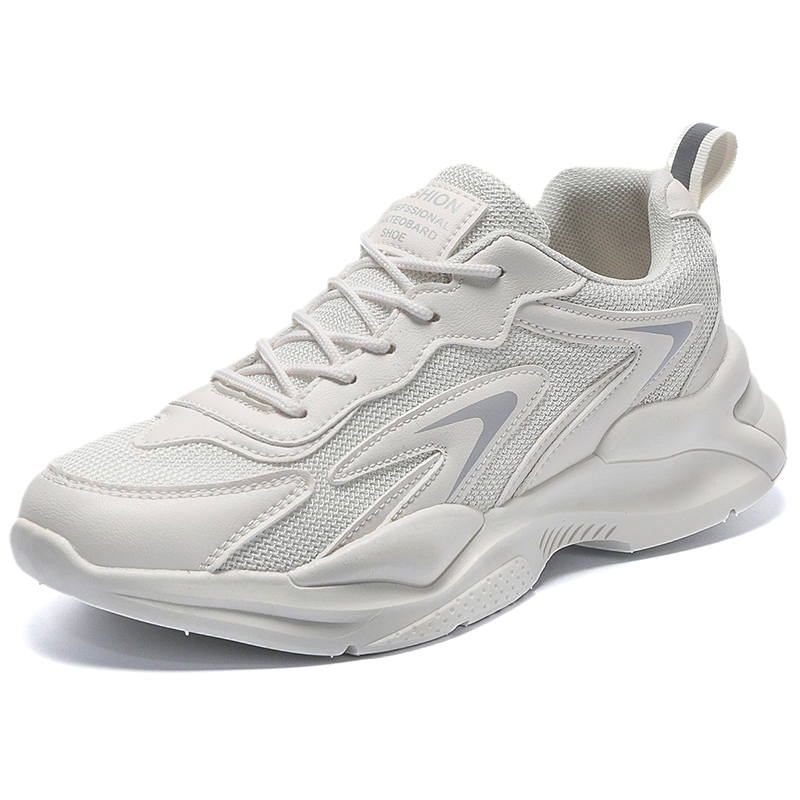 TONYBEAR Mesh Slip Resistant Abrasion Resistant Slip Resistant Abrasion Resistant Mid top Chunky Sneakers Men's