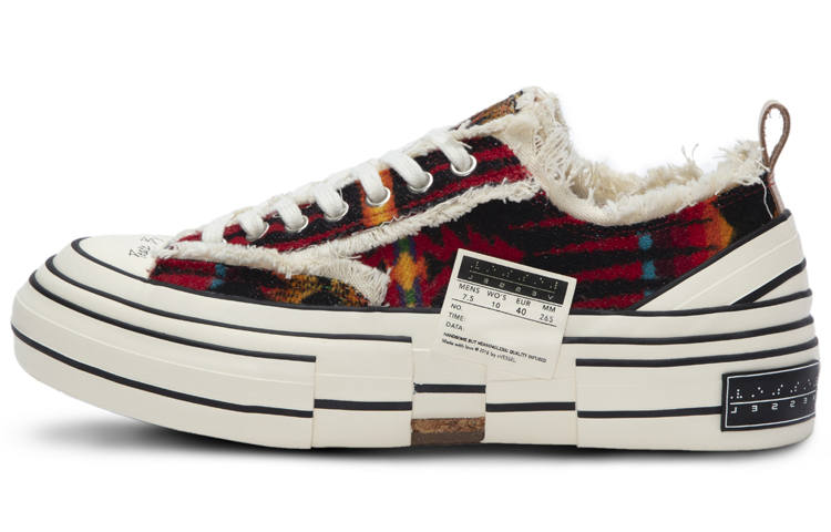 XVESSEL VESSEL G.O.P. Lows 'Deep Colors' Low top Canvas Shoes Unisex Dark Color