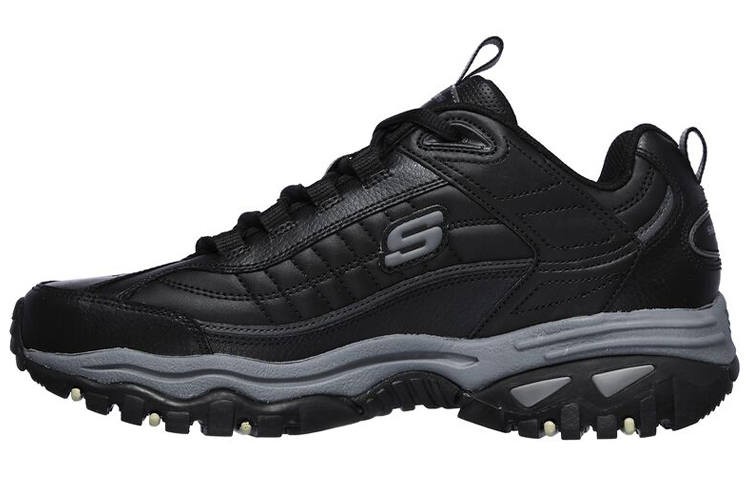 Skechers Energy Low Top Running Shoes Black/Grey