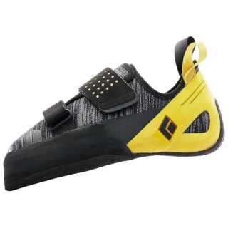 BLACK DIAMOND Slip Resistant Abrasion Resistant Low top Rock Climbing Shoes Men's Black Yellow
