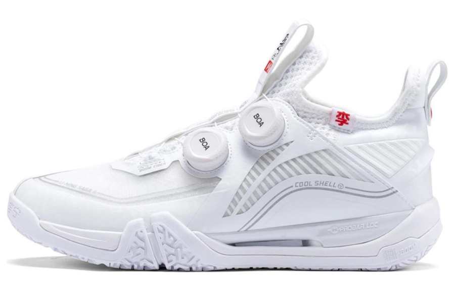 Li-Ning Li Ning Saga MAX Low top Badminton Shoes Unisex White