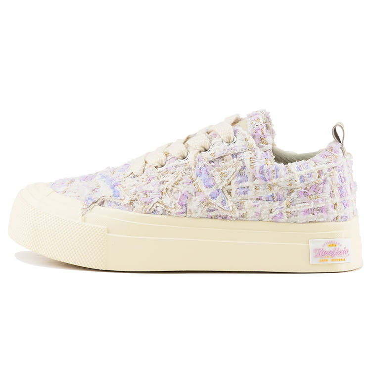 KAALIXTO Help Stars Shoes Slip Resistant Abrasion Resistant Low top Canvas Shoes Unisex Purple