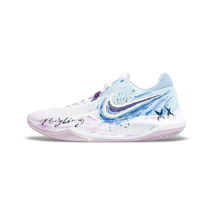 Nike Nike Precision 6 Low top Basketball Shoes Men's Blue Pink Purple