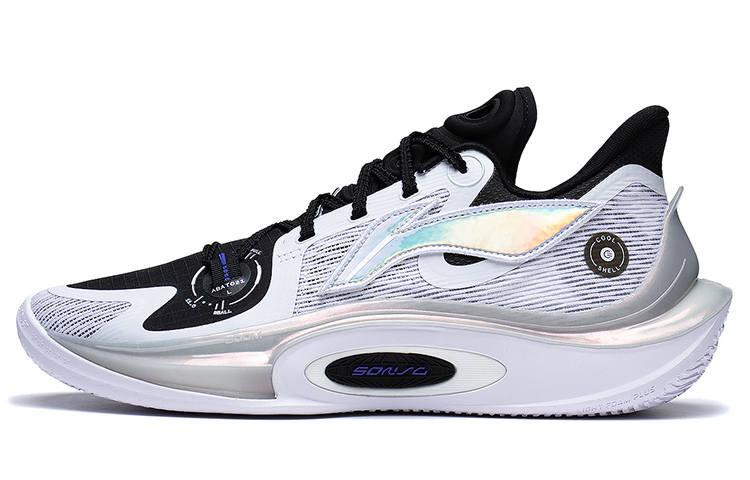 Li-Ning Li Ning SONIC 11 Stars Textile, Synthetic Leather Abrasion Resistant Breathable Low top Basketball Shoes Men's
