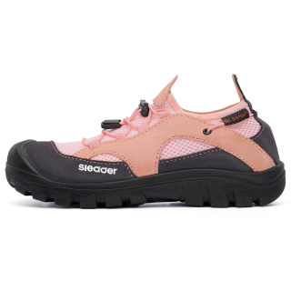 SLEADER Deep Water Cool Series Cushioning And Breathable Low Top Hiking Shoes Women's Pink