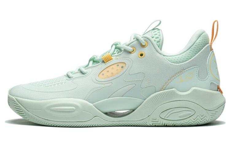 Li-Ning Li Ning Wade ALLDAY Wade ALLDAY Abrasion Resistant Breathable Low top Basketball Shoes Men's Green