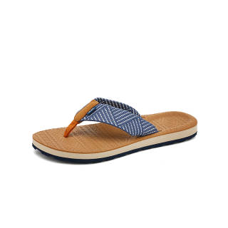 ZVA Quiet Abrasion Resistant Slip Resistant Quiet Abrasion Resistant Slip Resistant Flip Flops Women's Sea Blue Khaki