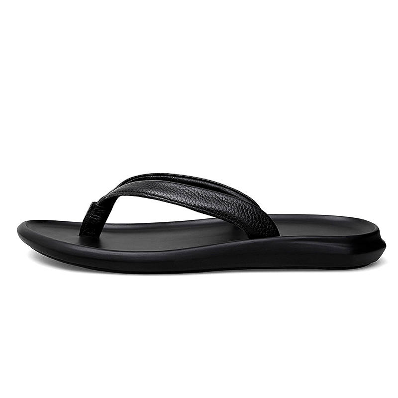 CANUVEN Rubber Sole Odor Resistant Abrasion Resistant Odor Resistant, Abrasion Resistant Flip Flops Men's