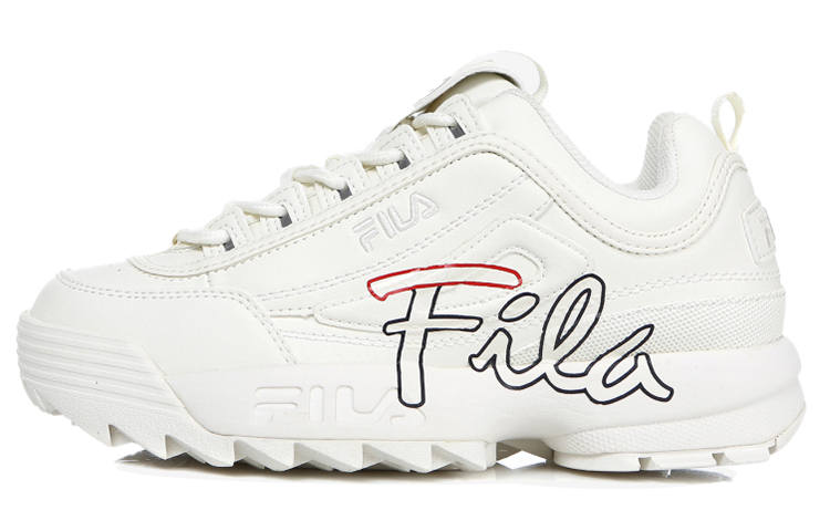 FILA Disruptor 2 Low Top Clunky Shoes Cream