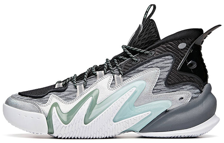 Anta Berserk 2 Textile, Synthetic Leather, TPU Cushioning Slip Resistant Abrasion Resistant High top Basketball Shoes