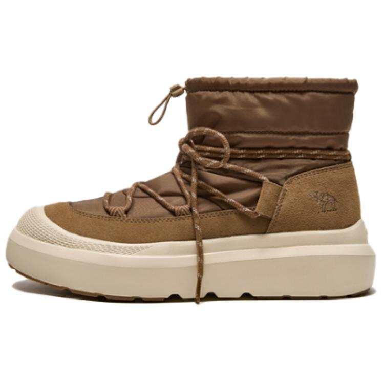 CAMEL CAMEL Abrasion Resistant Height Increasing Short Snow Boots Men's