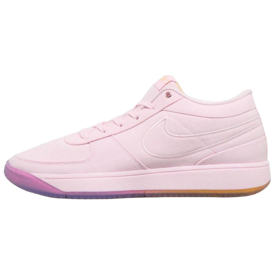 Nike Nike Book 1 Fabric Low top Basketball Shoes Men's Pink Asian Version