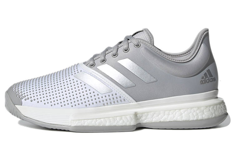 Adidas Adidas Solecourt Tennis Shoes Women's Low Top White/Gray