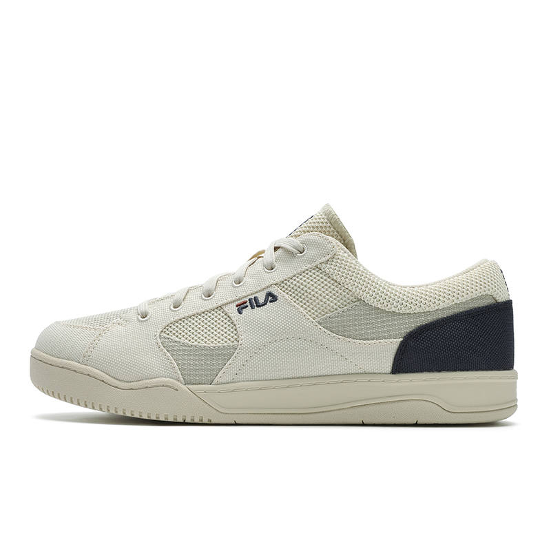 FILA SLANT SHOT Cloud Boat Shoes Low top Canvas Shoes Men's Beige