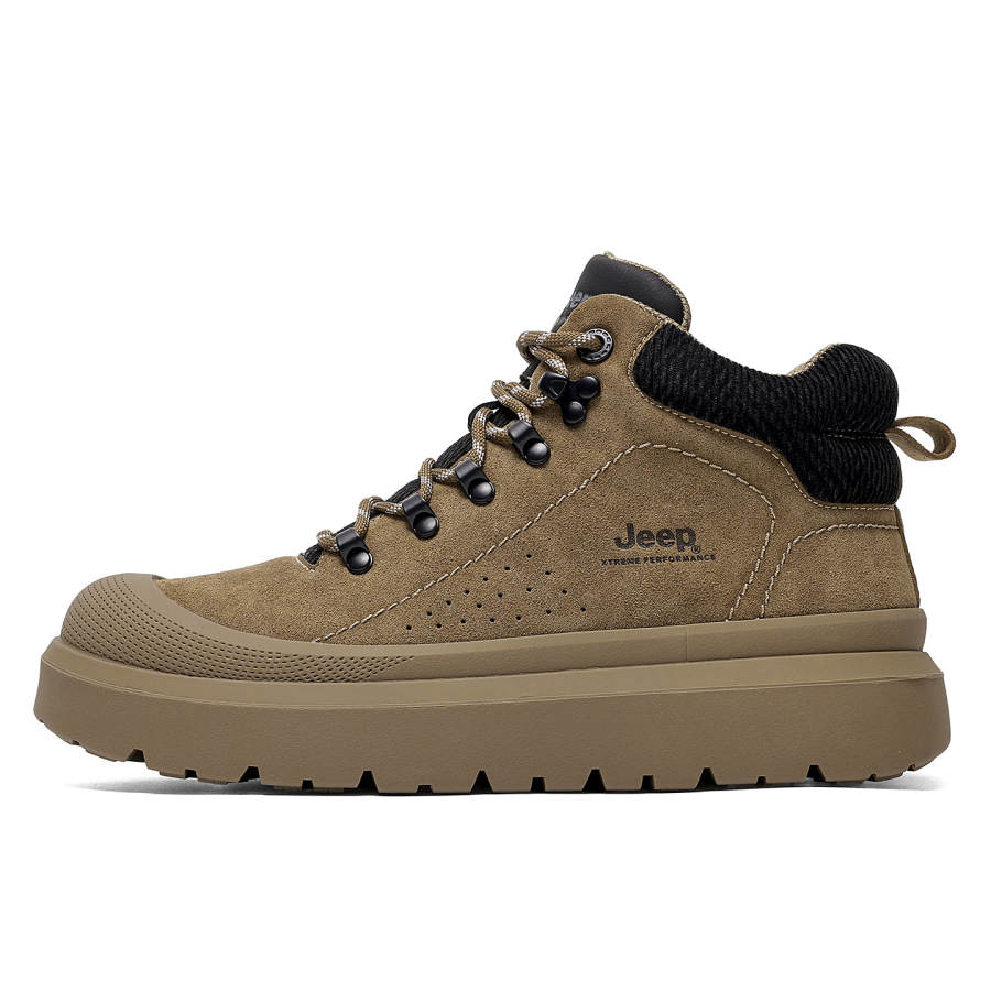 Jeep Synthetic Leather Cushioning Abrasion Resistant Breathable Lightweight Height Increasing