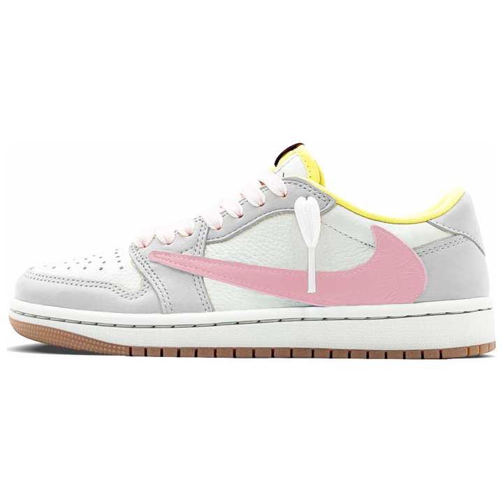 Jordan Travis Scott x Jordan Air Jordan 1 Cushioning Slip Resistant Abrasion Resistant
