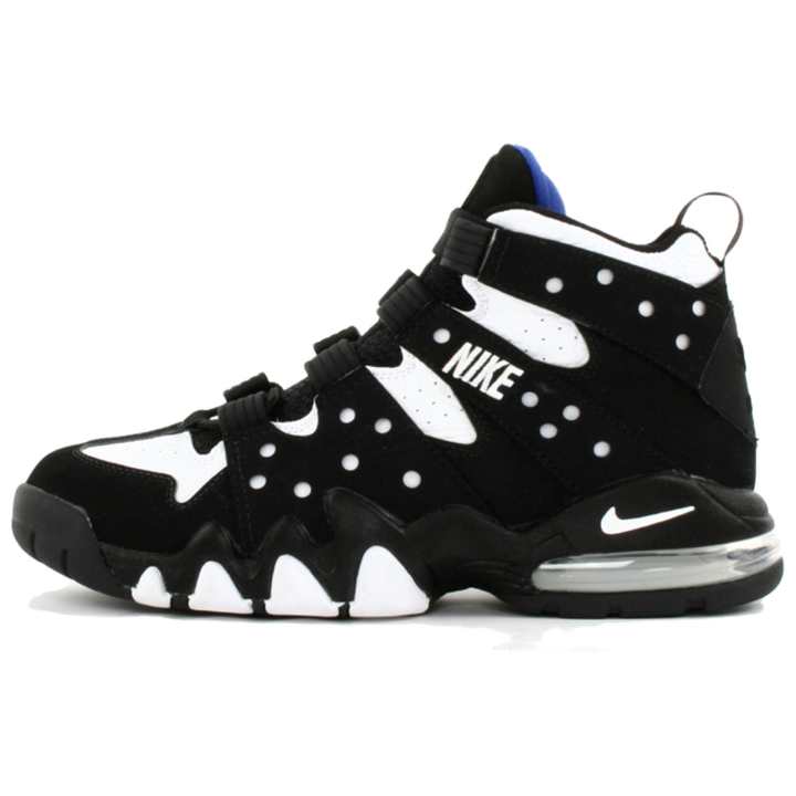 Nike Nike Air Max 2 CB 94 Cushioning Mid top Basketball Shoes Unisex Black White