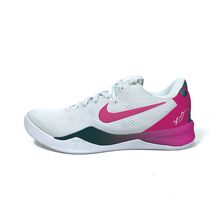Nike Nike Kobe 8 Protro'Halo' Twilight Rose Low top Basketball Shoes Unisex Pink White