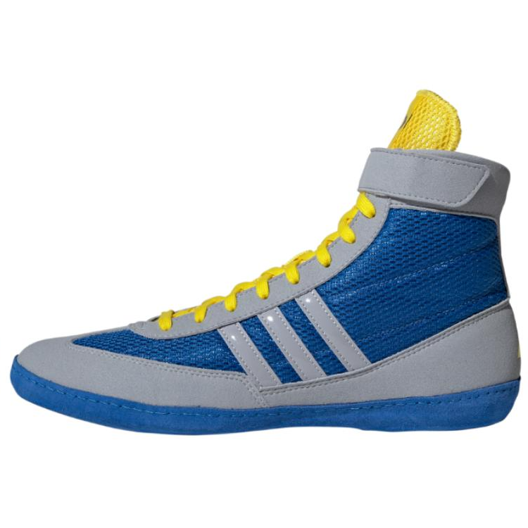 Adidas Adidas Slip Resistant Abrasion Resistant High top Training Shoes Unisex Blue Gray