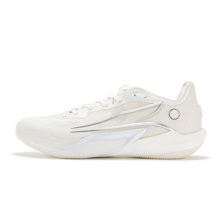 361° Raging Storm 2Pro MIRO Low top Basketball Shoes Men's Silver White