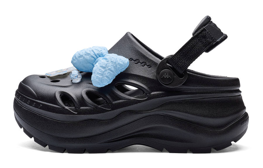 Kappa Kappa Back to Back Clogs Women's Black