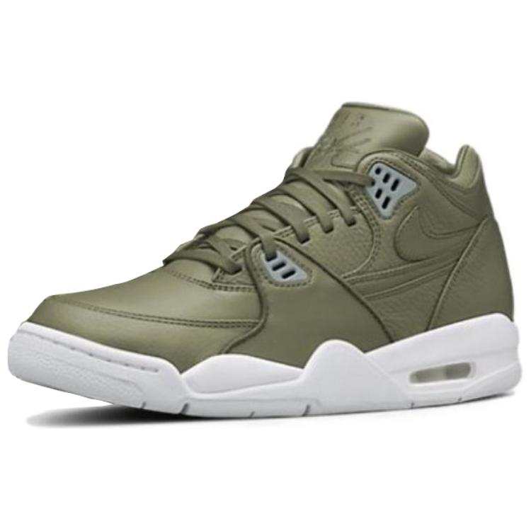 Nike Nike Air Flight 89 Slip Resistant Abrasion Resistant Low top Basketball Shoes Unisex Green White