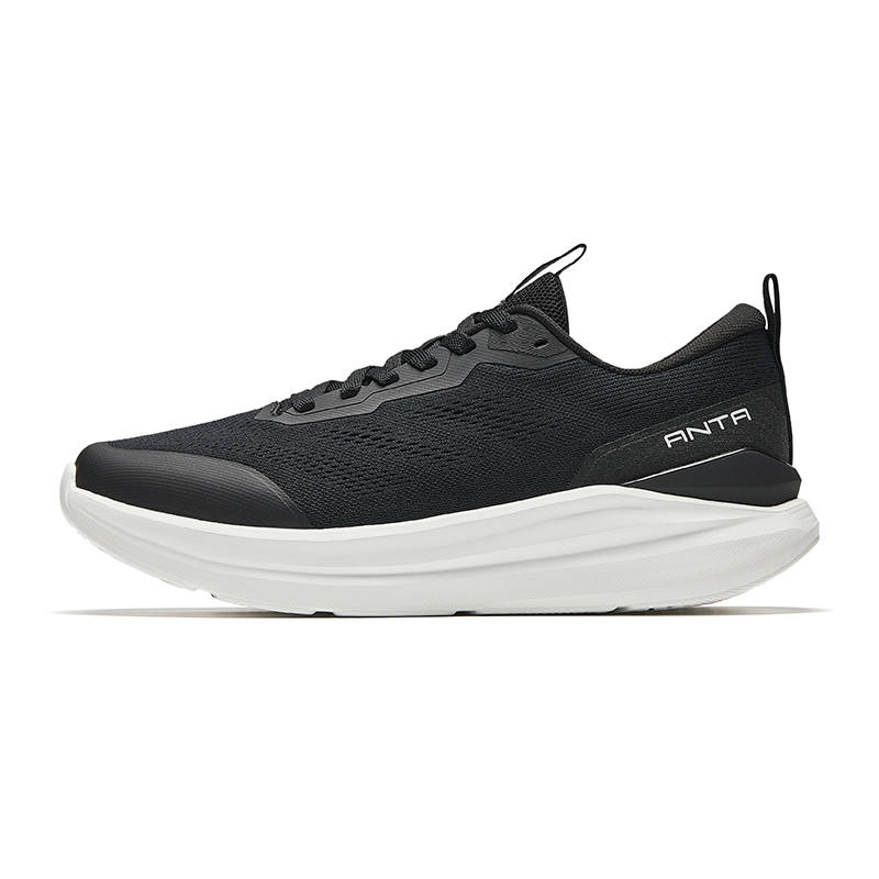 Anta Variety Training Collection Slip Resistant Abrasion Resistant Low top Training Shoes Men's Black