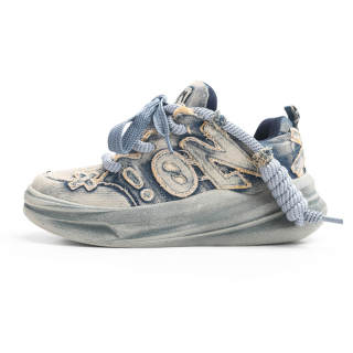 NOCOPY Cushioning Slip Resistant Abrasion Resistant Height Increasing Low top Chunky Sneakers Unisex