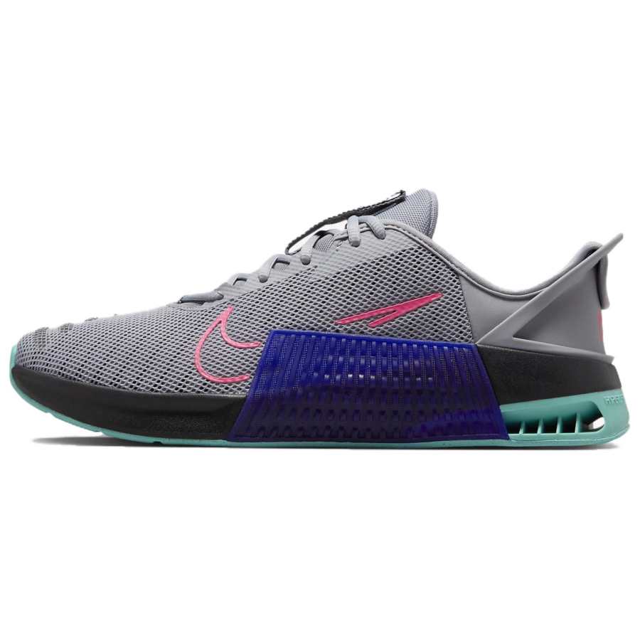 Nike Nike Metcon 9 Slip Resistant Abrasion Resistant Low top Training Shoes Men's Gray Pink