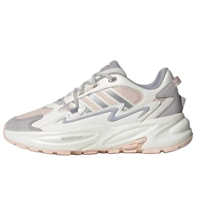 Adidas Adidas Ozwave Slip Resistant Abrasion Resistant Low top Chunky Sneakers Unisex White Beige
