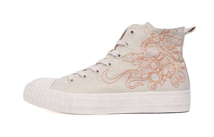 ISTEP High top Canvas Shoes Women's Beige