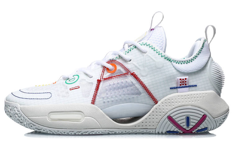 Li-Ning Li Ning All City 9 V1.5 Textile, Synthetic Leather, TPU Cushioning Slip Resistant Abrasion Resistant Coverage Support