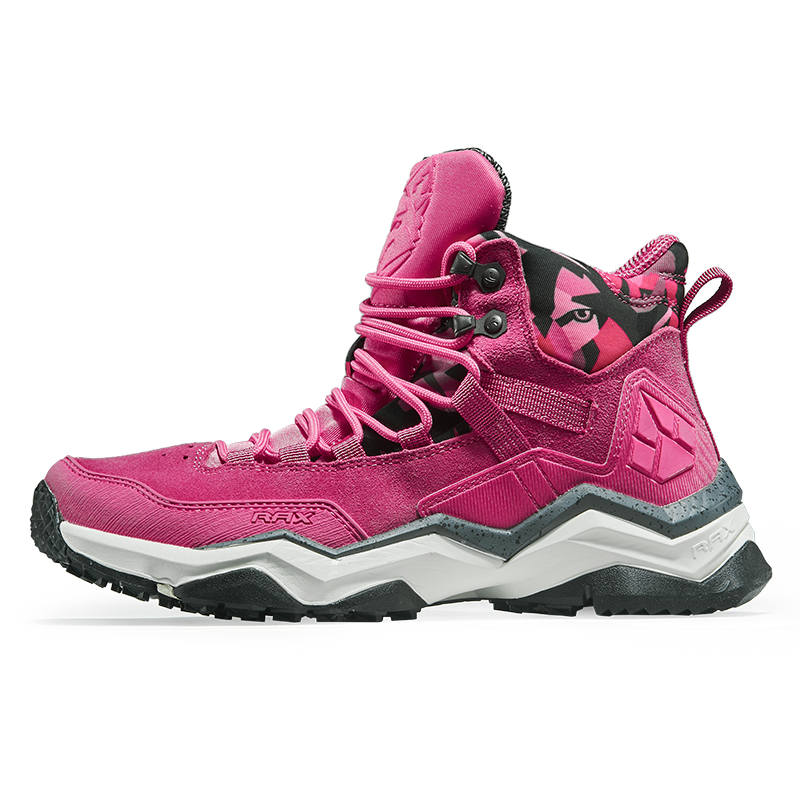 RAX High top Outdoor Shoes Women's Rose Red