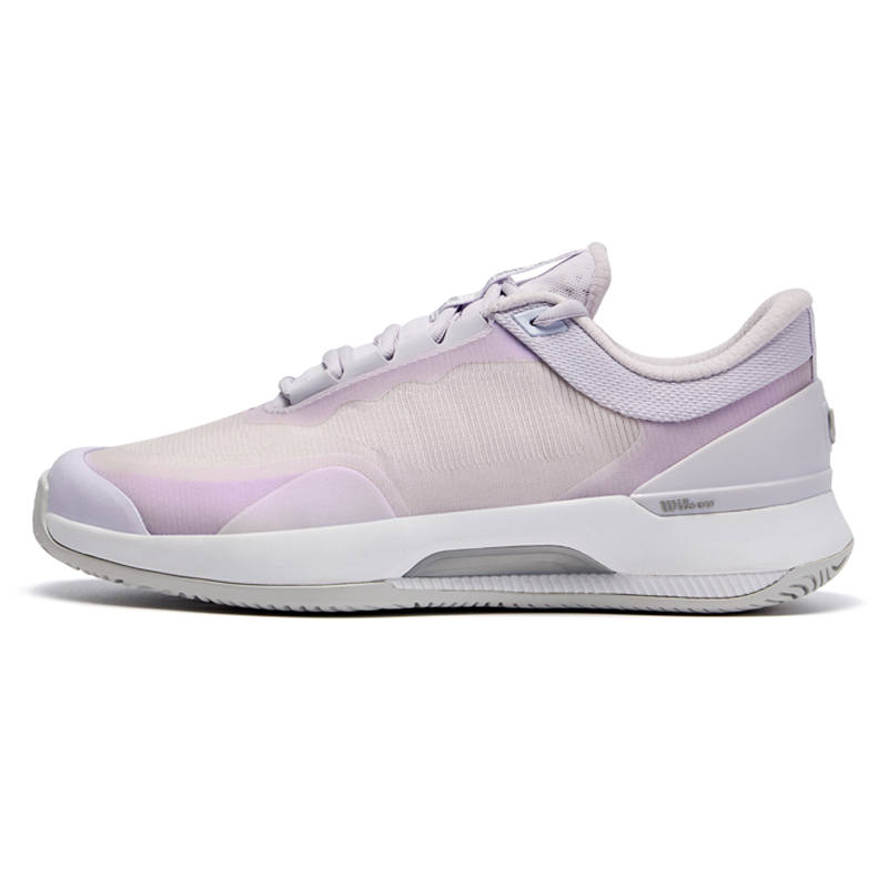 Wilson Cushioning Slip Resistant Coverage Support Rebound Low top Tennis Shoes Women's Lavender