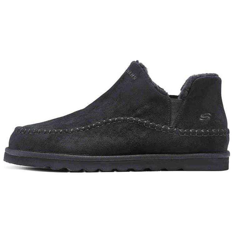 Skechers MENS USA Comfortable Ankle Length Snow Boots Men's Black