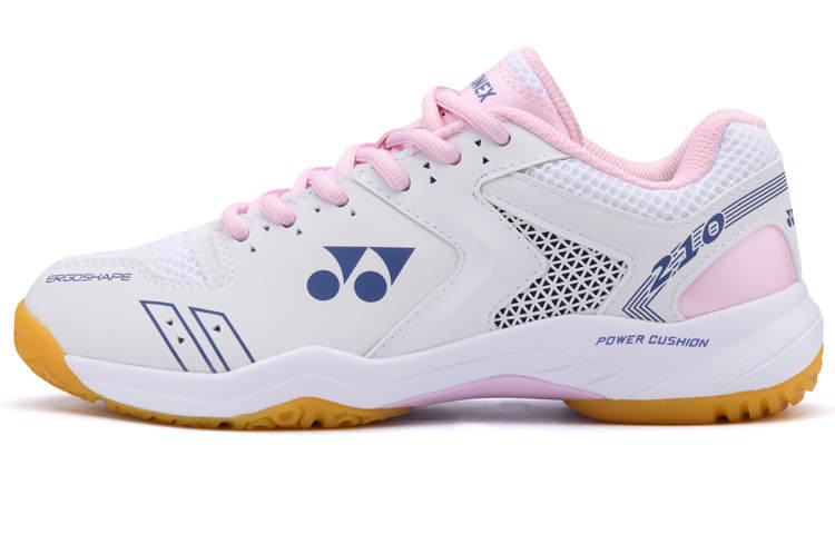 YONEX Power Cushion Comfortable And Breathable No Special Function Low top Badminton Shoes Women's White Pastel Pink