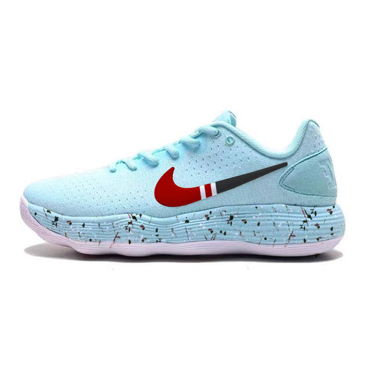 Nike Nike Hyperdunk 2017 Slip Resistant, Abrasion Resistant, Lightweight Low top Basketball Shoes Men's Blue