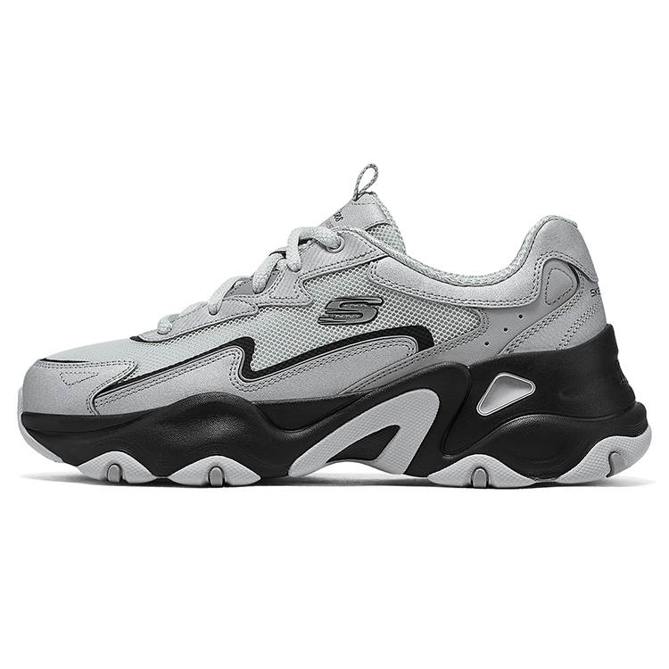 Skechers D'LITES 5.0 Low top Chunky Sneakers Women's Silver