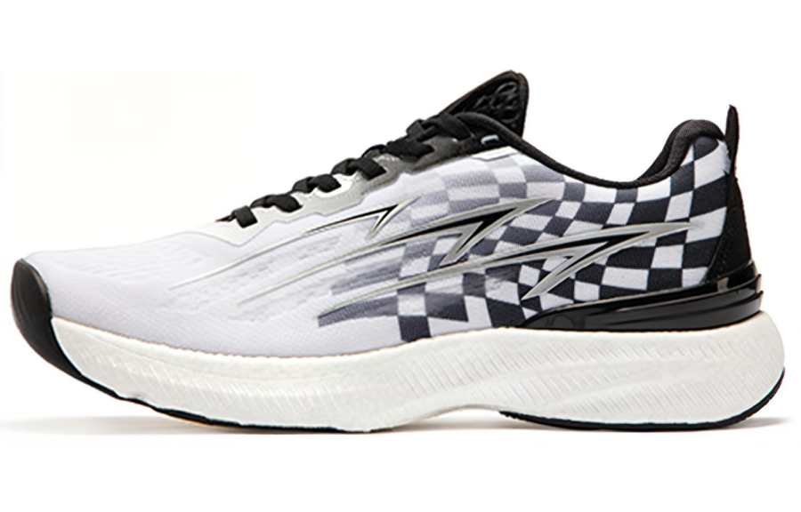 XTEP 100 Slip Resistant, Abrasion Resistant, Breathable Low top Training Shoes Men's White Black