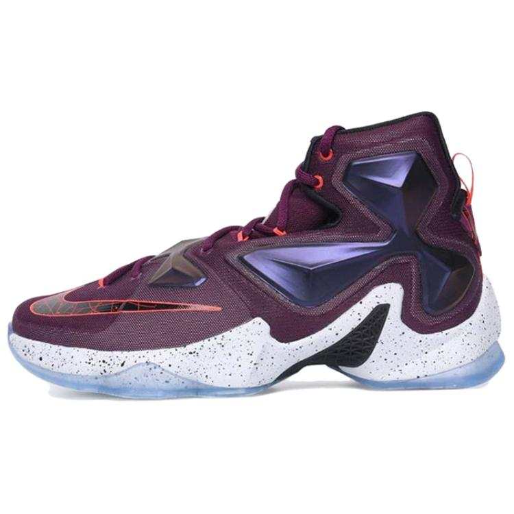 Nike Nike Lebron 13 Slip Resistant Abrasion Resistant Slip Resistant Abrasion Resistant High top Basketball Shoes Men's