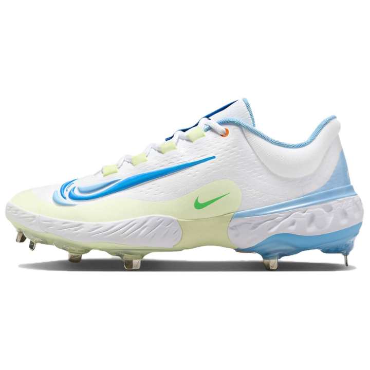 Nike Nike Alpha Huarache Elite 4 Slip Resistant Abrasion Resistant Low top Training Shoes Unisex White