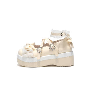 YANGNIANHUA Platform Mary Jane Shoes Women's