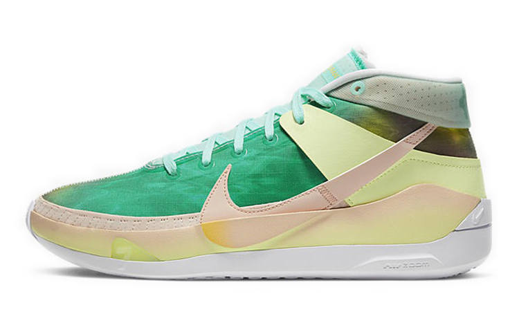 Nike Nike KD 13 'Chill' Cushioning Slip Resistant Abrasion Resistant Mid top Air Zoom Performance Basketball Shoes Unisex